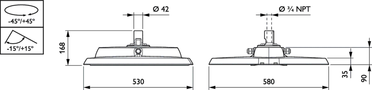 LED-Seilleuchte BTP764 LED #45021200