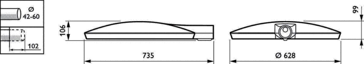 LED-Straßenleuchte BRP531 LED #87868900