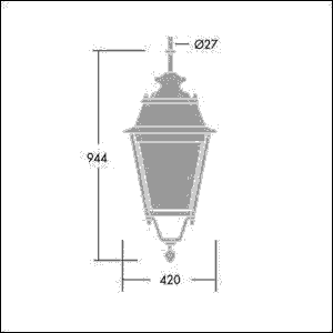 LED-Mastaufsatzleuchte EP 145 LED #96679889