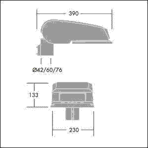 LED-Straßenleuchte CQ 12L35- #92919272