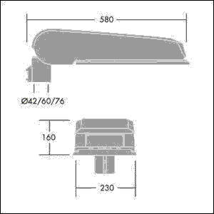 LED-Straßenleuchte CQ 60L50- #92910994