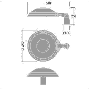 LED-Straßenleuchte TR 24L35- #96635452