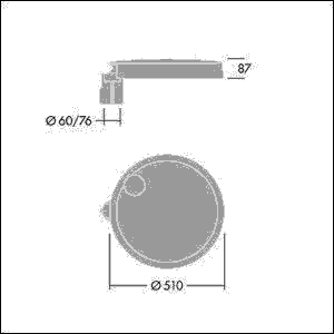 LED-Wegebeleuchtung CT L 36L70 #96634298