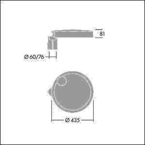 LED-Wegebeleuchtung CT S 12L25 #96634280