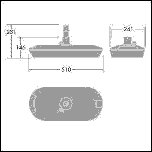 Mastaufsatzleuchte UD 24L50- #96279218