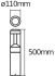 LED-Pollerleuchte END.ST.L.Mod50012WDG