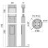 LED-Pollerleuchte 306076