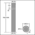 LED-Poller D-CO BOLLA #96262100