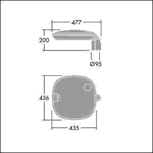 LED-Wegebeleuchtung FW 12L105- #96635480