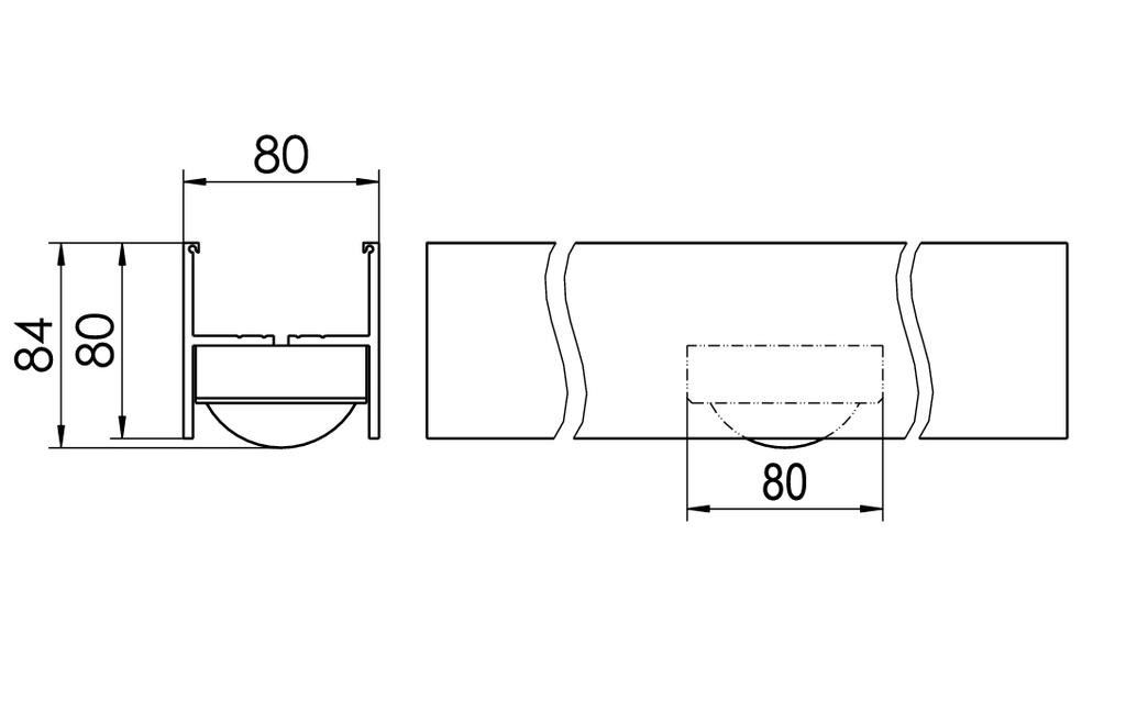 LED-Pendelleuchte H80 GL #SPN0000106SI