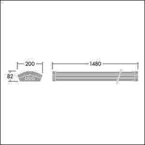 LED-Wannenleuchte DIFF3 5000 #96633566