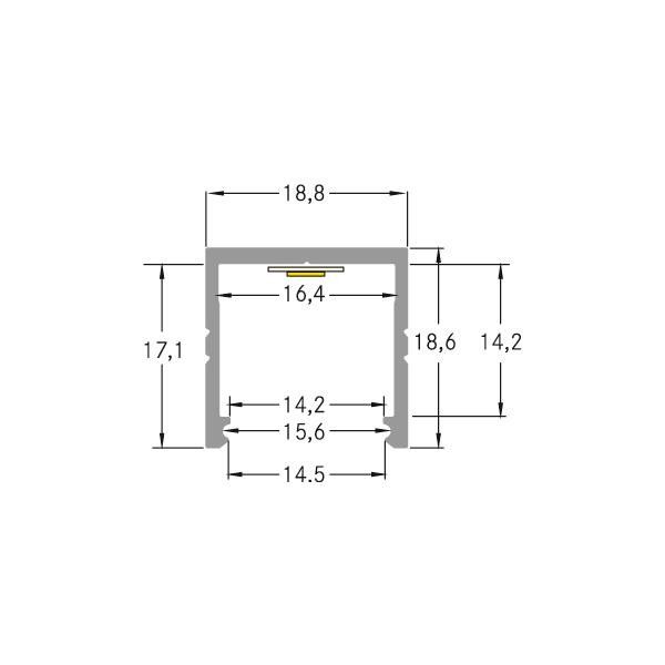 LED-Anbauprofil 53607080