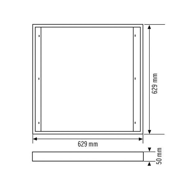 Deckenaufbaurahmen STELLAMO #EQ10600180