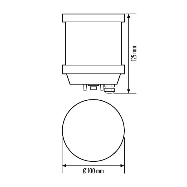 Leuchtenkopf ALVA BL #EL10521805