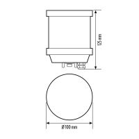 Leuchtenkopf ALVA BL #EL10521898