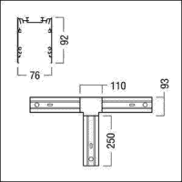 T-Kanal Verbinder SLN2 MRT T-CON SR