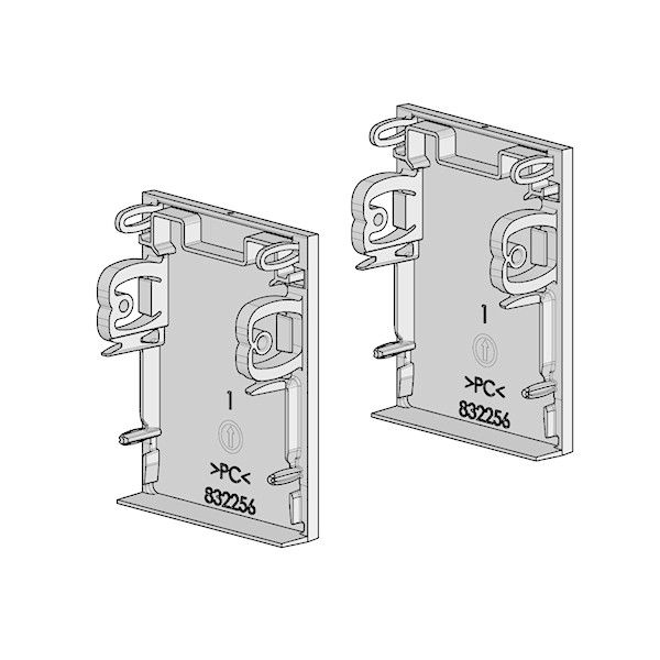 Enddeckel (VE2) LK-Z 045.1 weiß