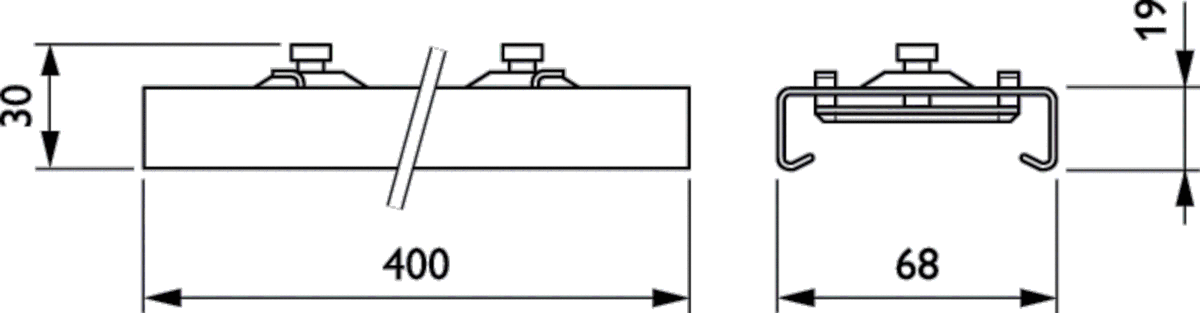 Schnellabhänger LL500Z MB-SW WH