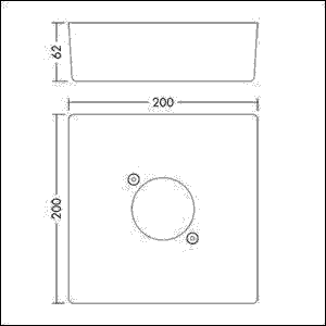 Aufputz-Box IRIS SURFA #96635652