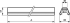 Tragschiene mit DV 4MX656 493 7x2.5 SI