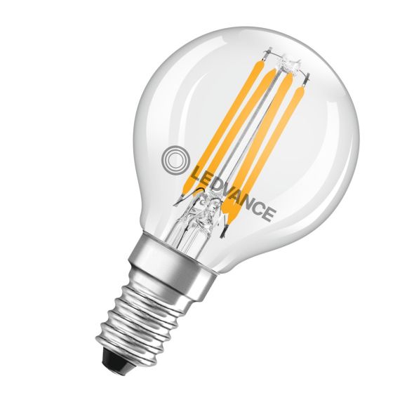 LED-Tropfenlampe E14 LEDCLP404W827CLE14P