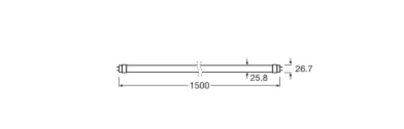 LED-Tube T8 f. KVG/VVG TUBET8EMP20W830