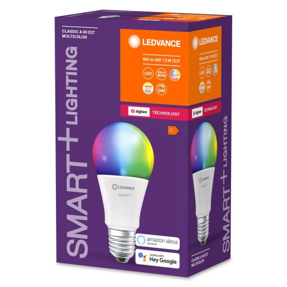 SMART+ Lampe E27 SMARTZBA609WRGBWFR