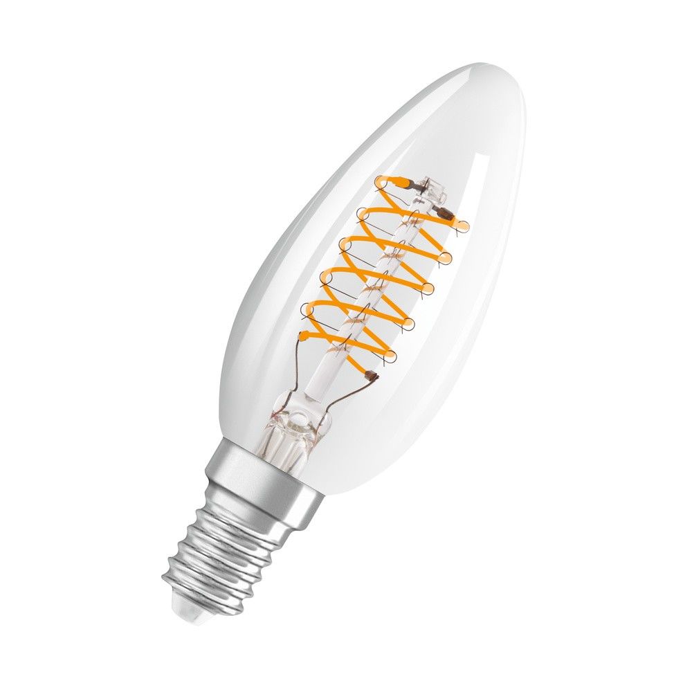 LED-Kerzenlampe E14 1906CL.BD.404.8W2700