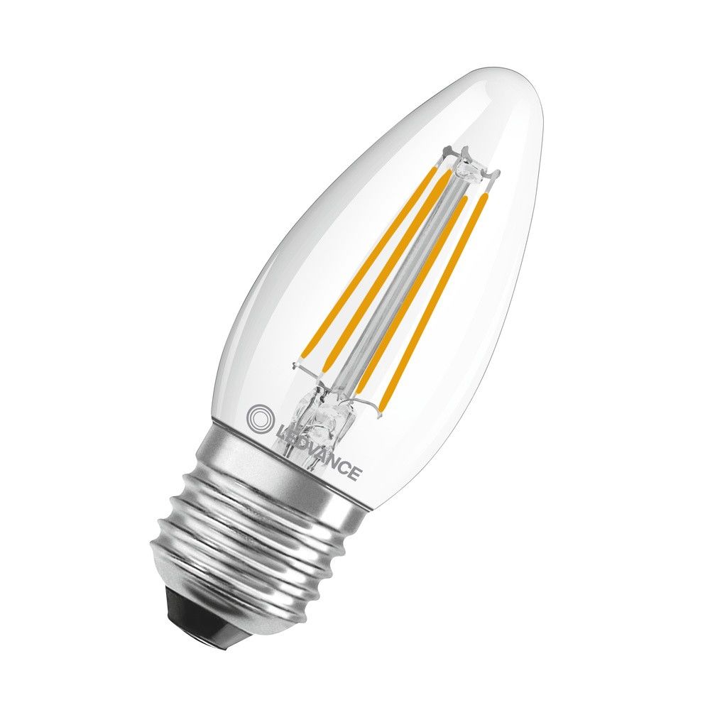 LED-Kerzenlampe E27 LEDCLB404W827CLE27P