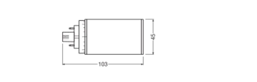 LED-Kompaktlampe f. EVG DU.LEDT/E13HFV6W830