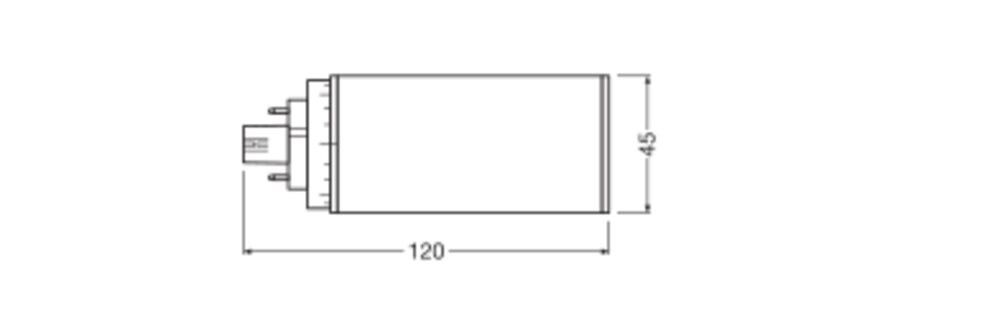 LED-Kompaktlampe f. EVG DU.LEDT/E18HFV7W830