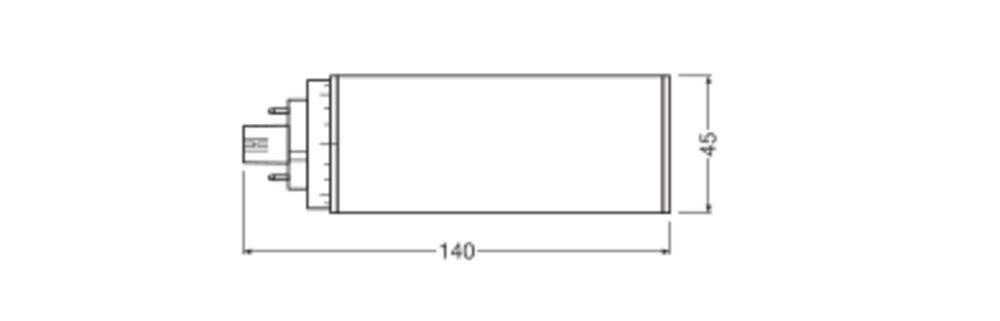 LED-Kompaktlampe f. EVG DU.LEDT/E26HFV10W830