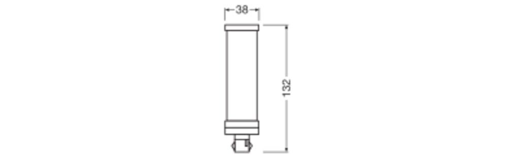 LED-Kompaktlampe f.KVG/VVG DULUXLEDT13EMV6W830