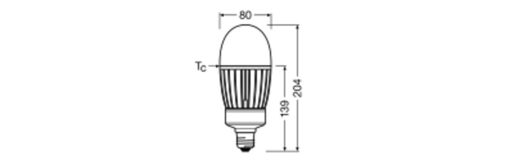 LED-Lampe E27 HQLLEDP6000LM4184027