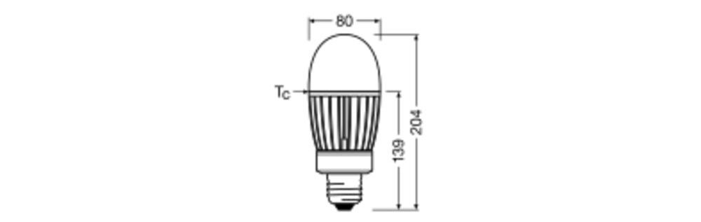 LED-Lampe E40 HQLLEDP5400LM4182740