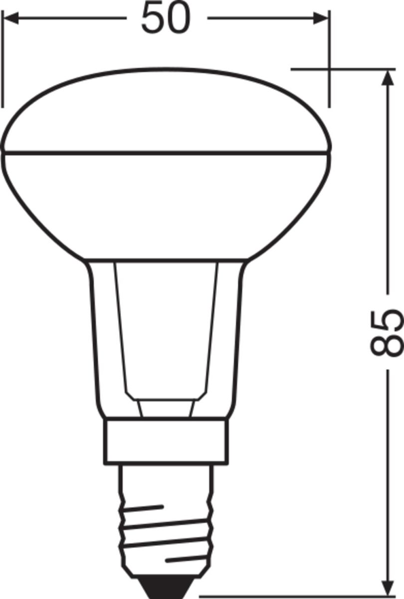 LED-Reflektorlampe R50 LEDR5025361.5W827E14