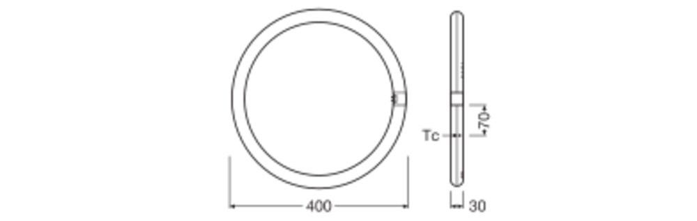 LED-Ring-TubeT9C f.KVG/VVG TUBET9CEMV4024W840