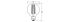 LED-Vintage-Lampe E27 1906LGL80D5,8W822FGD