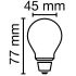 LED-Tropfenlampe RL-D40 827/F/E27