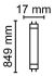 LED-Tube T5 HF RL-T5 21 HE 840G5 HF