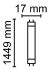 LED-Tube T5 HF RL-T5 80 HO 865G5 HF