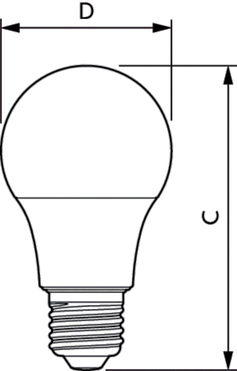 LED-Lampe A60 CoreProLED #16895400