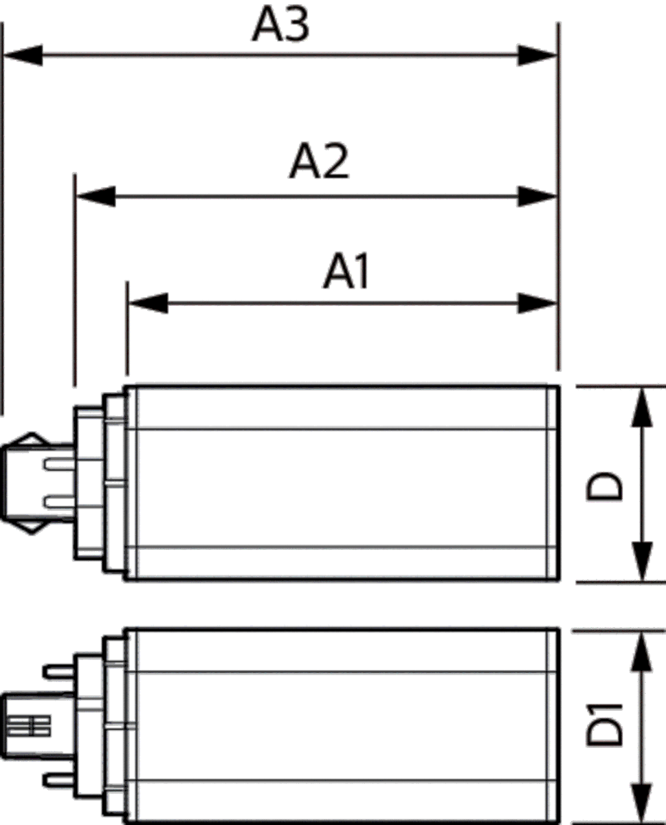 LED-Kompaktlampe f. EVG CoreLEDPLT #48776500