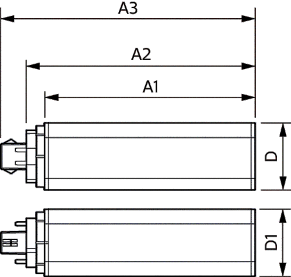 LED-Kompaktlampe f. EVG CoreLEDPLT #48786400