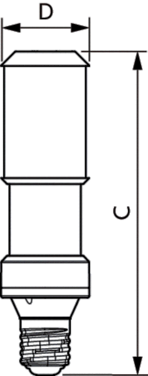 LED-Lampe E40 MASLEDSONT #44915200