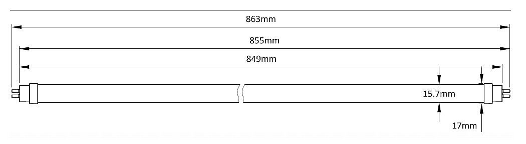 LED-Tube T5 LEDT5NEO21/39840/G5