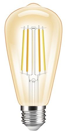 LED-Rustikaformlampe E27 32163