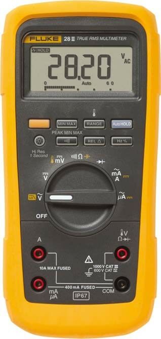 Digitalmultimeter eigensi. FLUKE-28IIEX