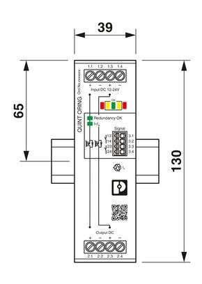 Redundanzmodul QUINT4-ORING#1088206