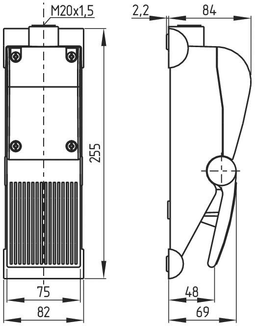 Fussschalter ZF232-11